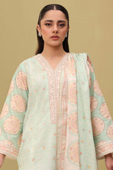 Zellbury Unstitched 2 Piece Lawn Vol-04 Collection'2025-WUS-0367